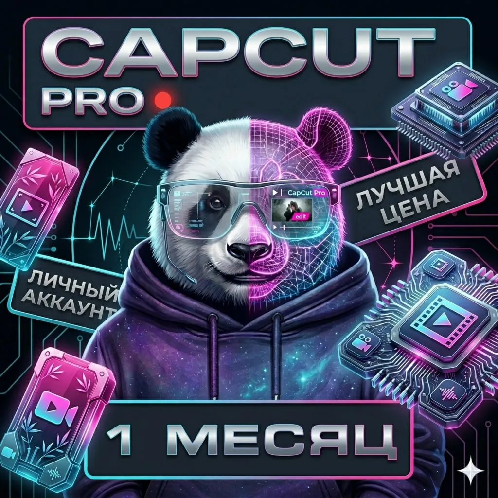 CAPCUT PRO | АВТОВЫДАЧА | Индивидуальная подписка | 30 ДНЕЙ (МЕСЯЦ)