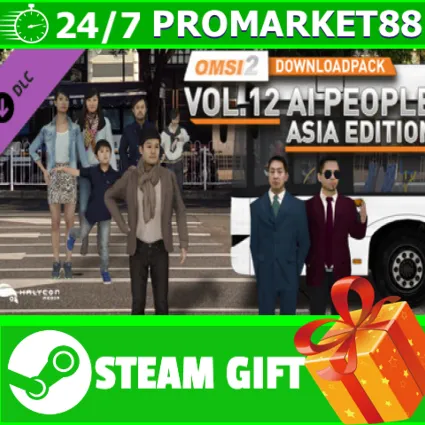 ️OMSI 2 Add-on Downloadpack Vol. 12 – KI-Menschen - Asien-Edition