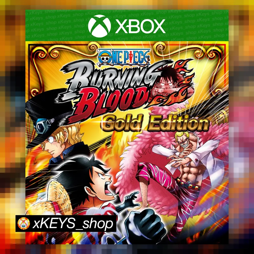  ONE PIECE BURNING BLOOD - Gold Edition  XBOX КОД КЛЮЧ