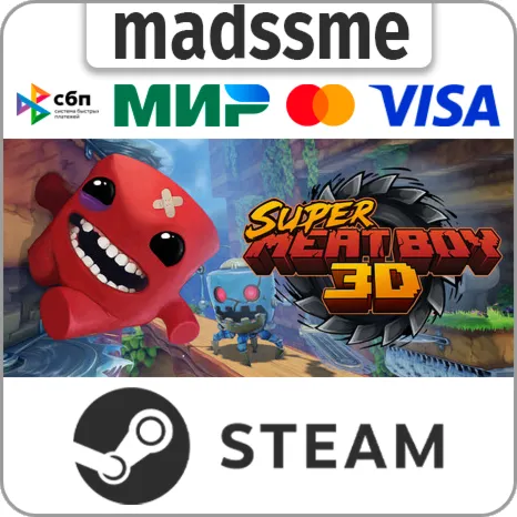 Super Meat Boy 3D * RU/KZ/СНГ/TR/AR * STEAM  АВТОДОСТАВКА