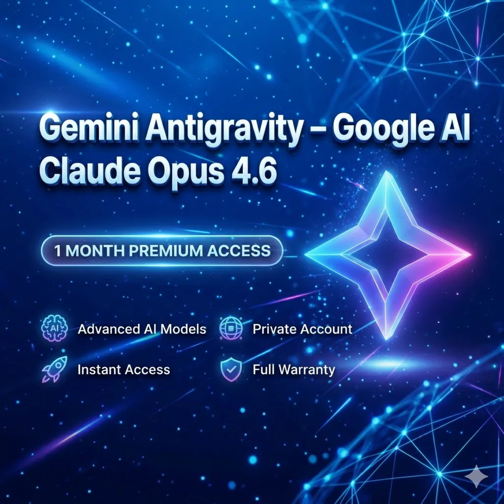Gemini AI Antigravity + Ultra &amp; Claude Opus 4.6 | Защищенный аккаунт | Полная гарант
