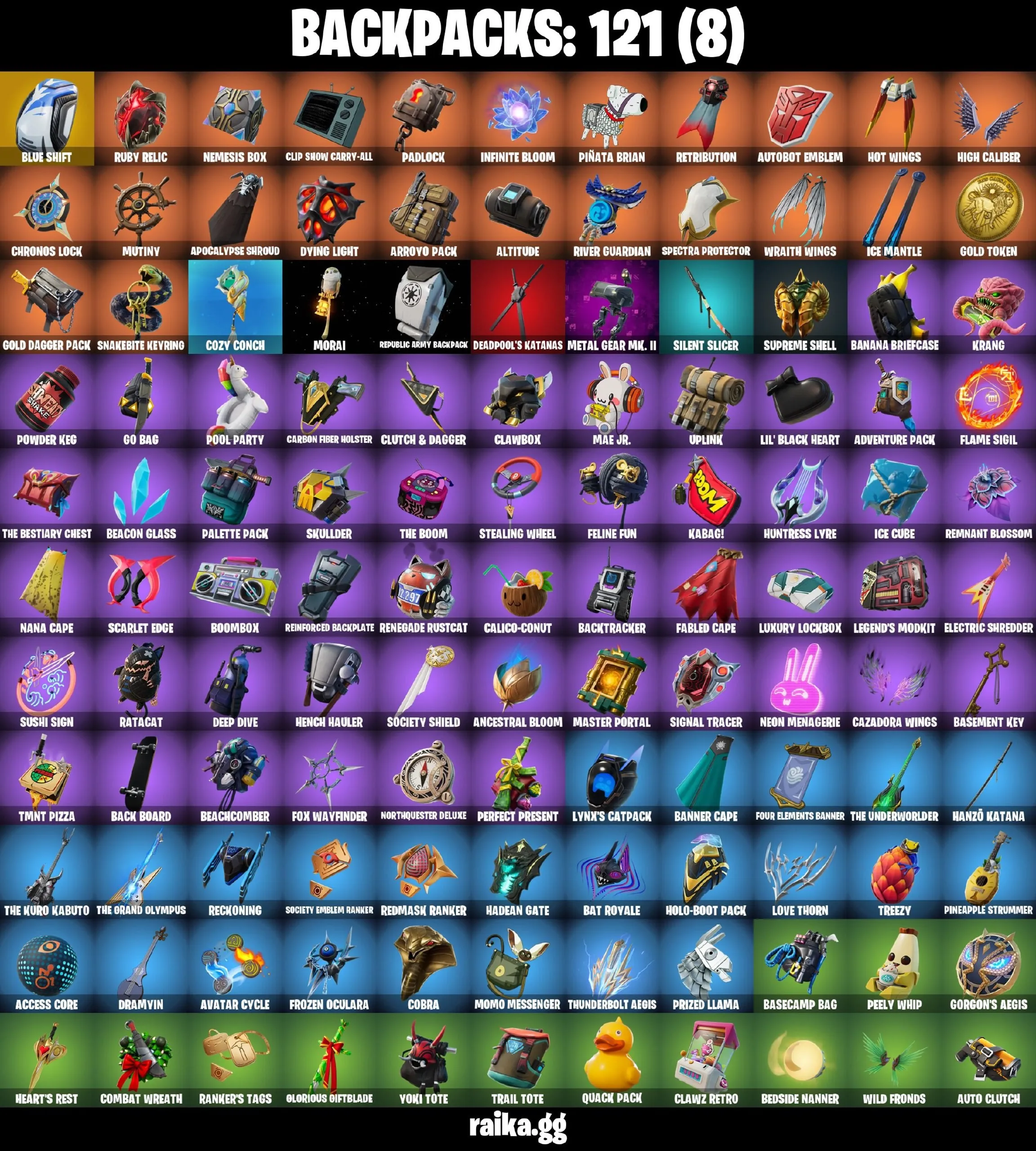 [PC/PSN/XBOX] 102 skins | Gold Midas | Blue Striker | Fixer | STAGE 5 | Fancy Peter G