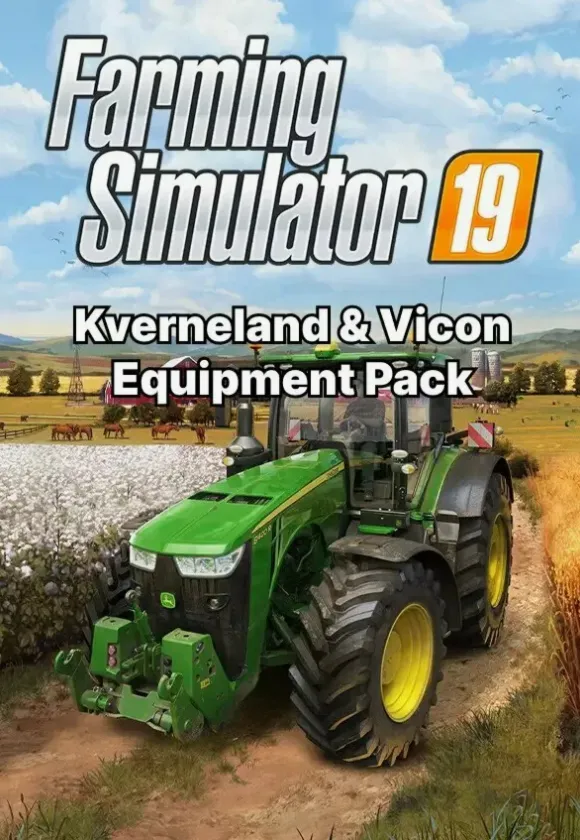  Farming Simulator 19 - Kverneland & Vicon Equipment Pack/Steam Ключ/Весь мир
