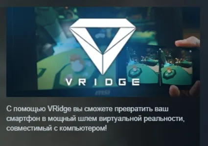 VRidge АВТОДОСТАВКА STEAM РОССИЯ