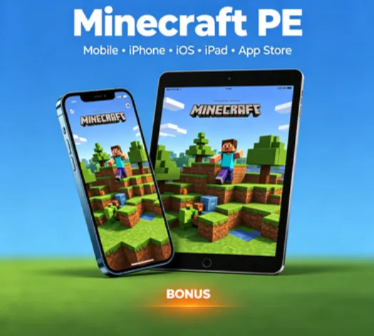 Minecraft PE Mobile iPhone iOS iPad Appstore +БОНУС