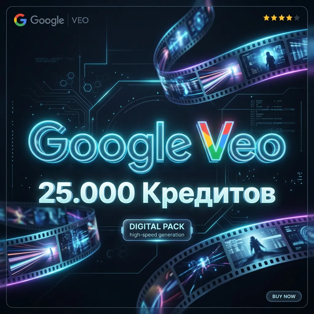 Google ULTRA 3 AI Видео | Аккаунт 25000 Кредитов