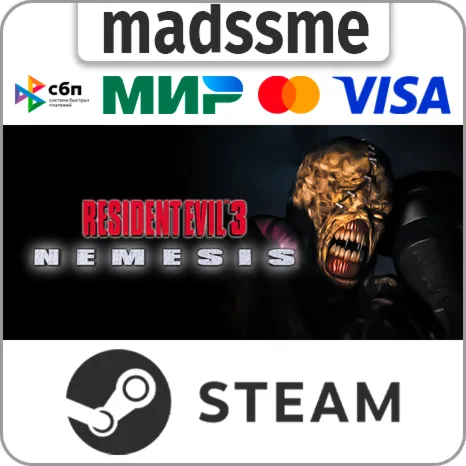 Resident Evil 3 Nemesis (1999) * RU/KZ/СНГ/TR/AR * STEAM  АВТОДОСТАВКА