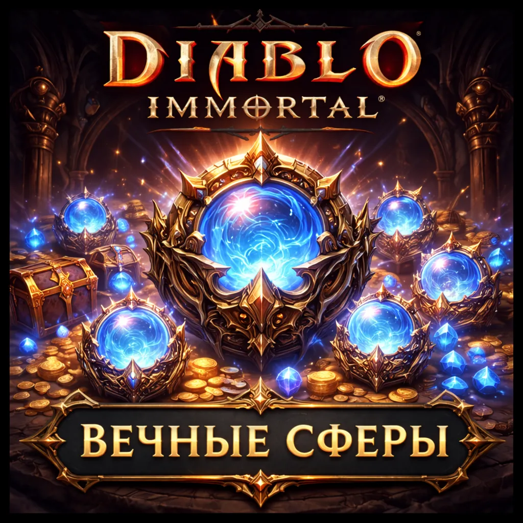 Diablo Immortal Вечные сферы БЫСТРАЯ ДОСТАВКА