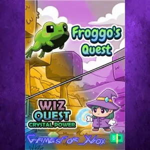 ️Froggo’s Quest + Wiz Quest Crystal Power Bundle XBOX