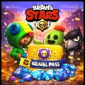 Brawl Stars PASS / PLUS ГЕМЫ М — фото 1
