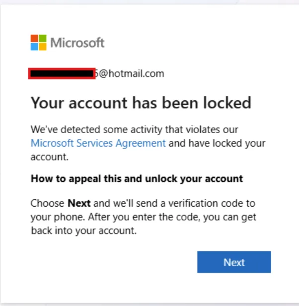 РАЗБЛОКИРОВКА УЧЁТНОЙ ЗАПИСИ XBOX / MICROSOFT / OUTLOOK С ПОМОЩЬЮ SMS