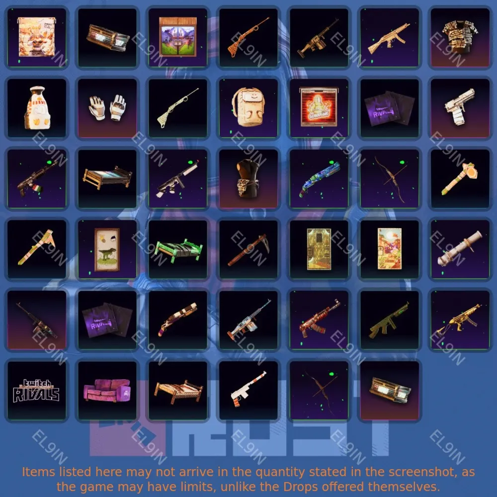 ⚡Rust🎮Твич Дропсы🥇41 предметов + 🎁