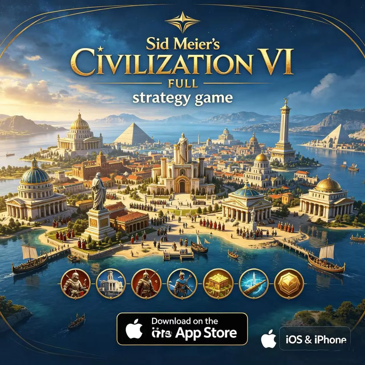 Sid Meier's Civilization VI Полная версия для iOS (App Store)