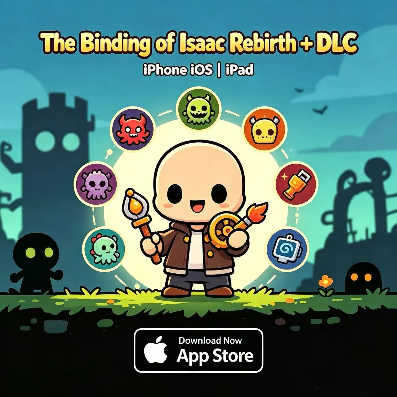 The Binding of Isaac Rebirth + DLC для iPhone, iOS и iPad