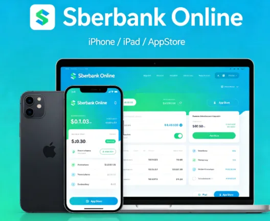 Сбербанк онлайн на iPhone / iPad / AppStore (требуется ПК)