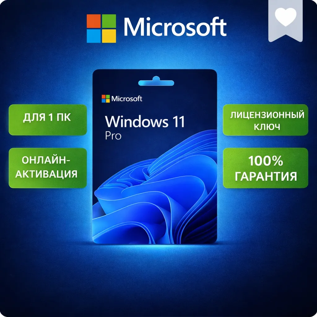 🔥 WINDOWS 11 PRO | RETAIL КЛЮЧ | НАВСЕГДА | 1 ПК | ОРИГИНАЛЬНАЯ ЛИЦЕНЗИЯ