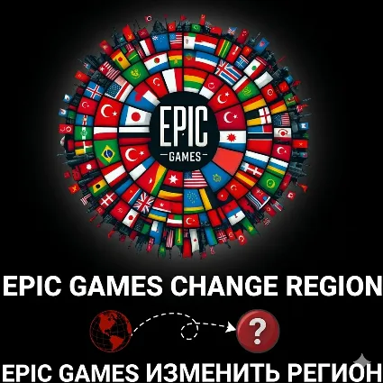🟢 СМЕНИТЬ РЕГИОН НА ТУРЦИЮ Казахстан  EPIC GAMES 🌏 ⚡