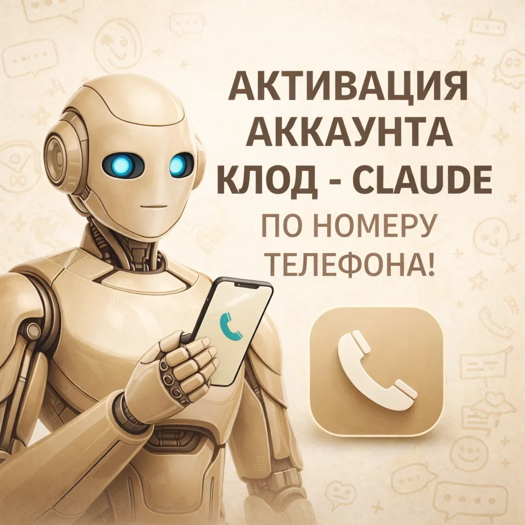 Активация аккаунта Клод - Claude по номеру телефона!