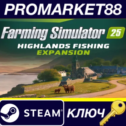 Farming Simulator 25 - Highlands Fishing Expansion DLC Steam КЛЮЧ