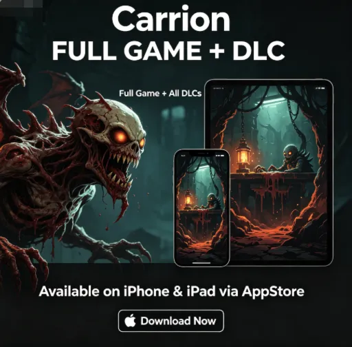 Carrion FULL GAME + DLC iPhone ios AppStore iPad +