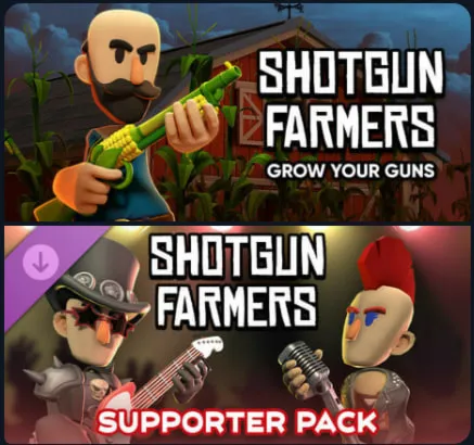 Shotgun Farmers + Shotgun Farmers: Supporter Pack (DLC)Region free️Steam Key
