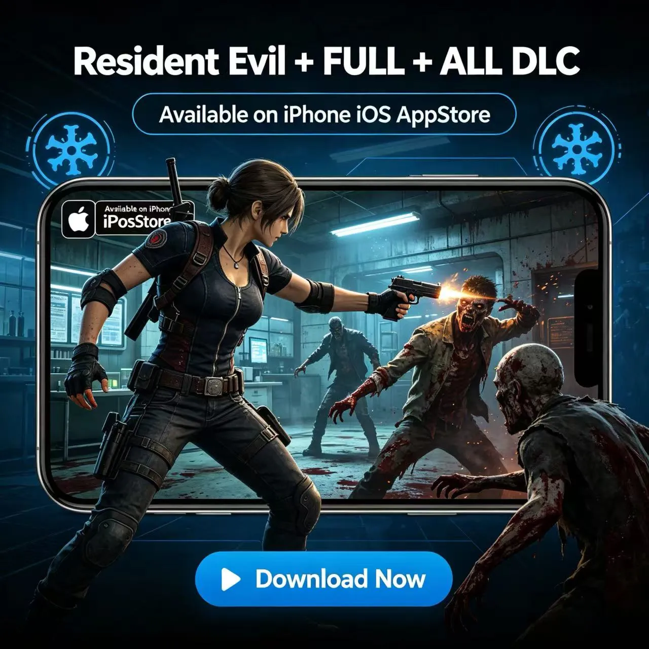 Resident Evil + Полная версия + Все DLC для iPhone iOS AppStore