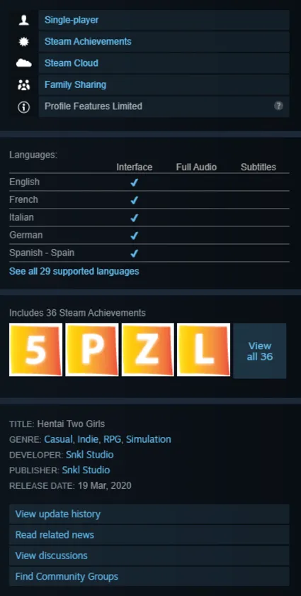 STEAM KEY - Hentai Two Girls (18+) - [РФ + REGION FREE/GLOBAL] - Автодоставка