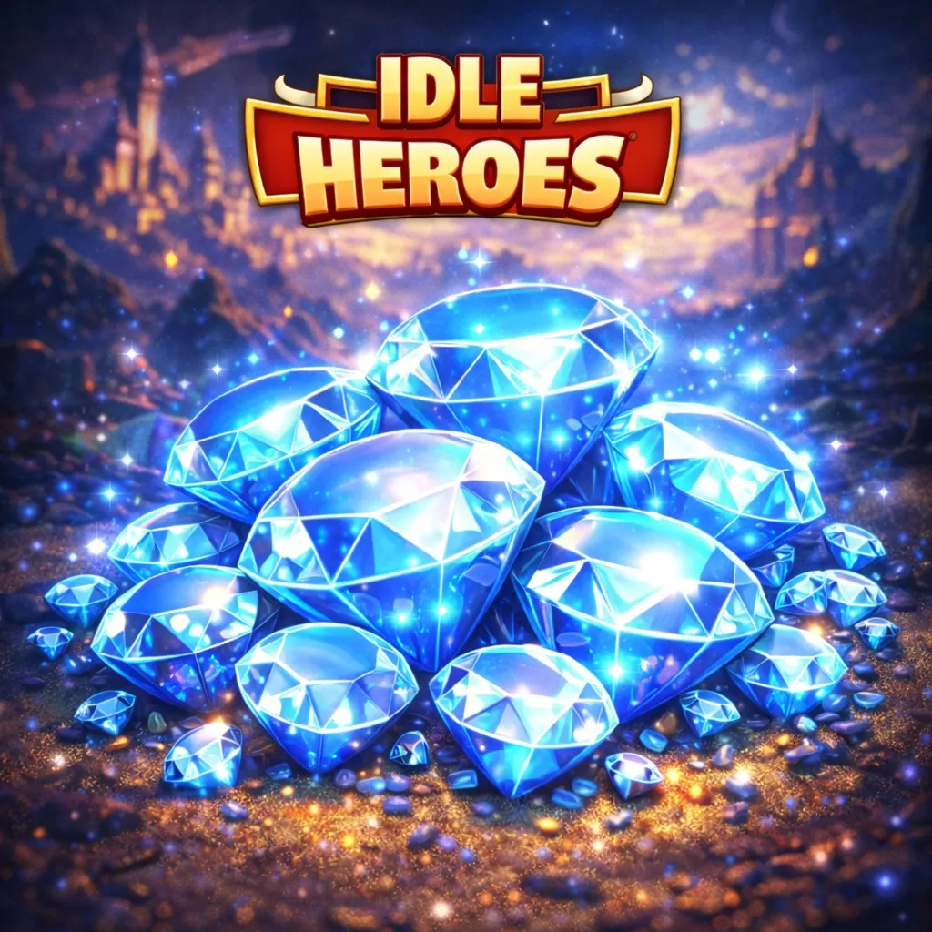 IDLE HEROES АЛМАЗЫ  ДОНАТ БЫСТРАЯ ДОСТАВКА