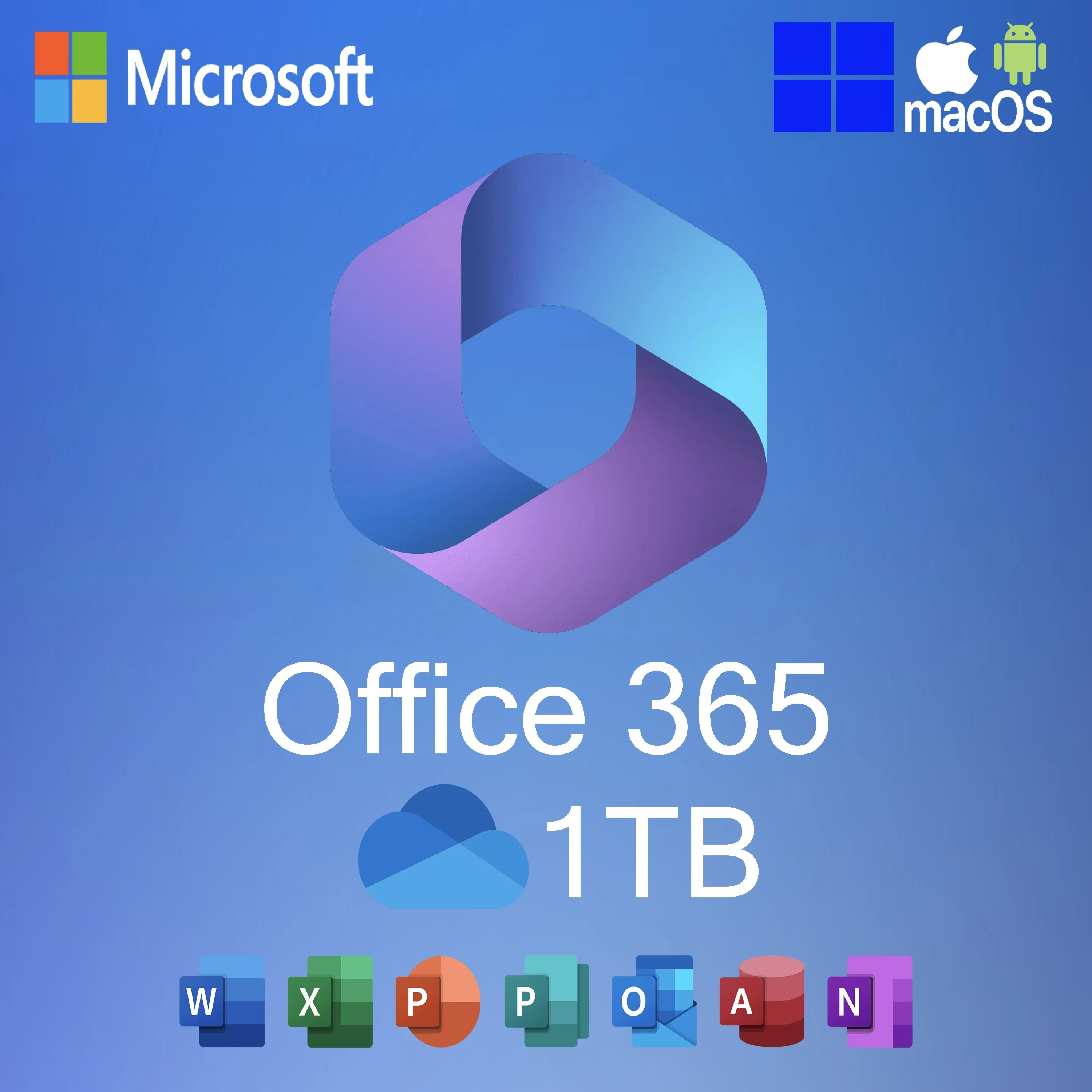 Microsoft Office 365 - На ваш аккаунт до 5 устройств / Купить подписку с Гарантией