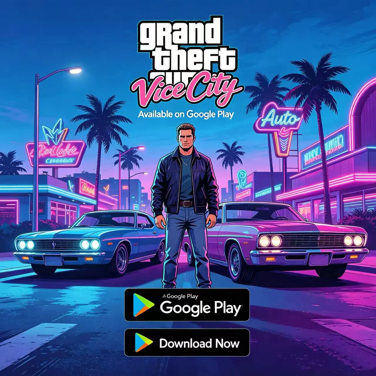 Grand Theft Auto: Vice City Play Market Google Play