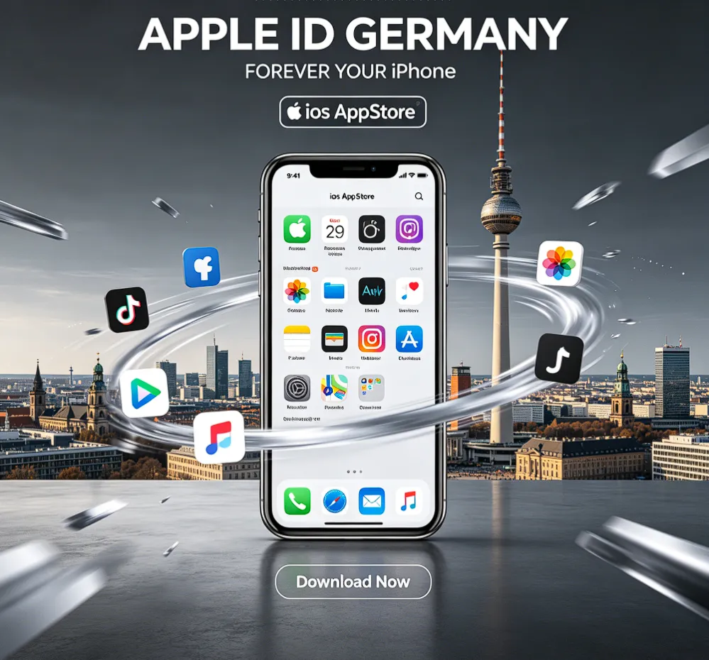 APPLE ID Германия навсегда ваш iPhone iOS AppStore