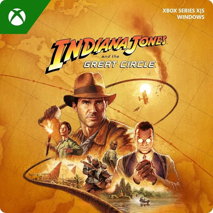 INDIANA JONES AND THE GREAT CIRCLE XBOX X|S/ PCКЛЮЧ USA ЛИЦЕНЗИЯ