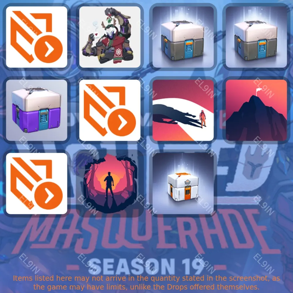 🎲Overwatch 2⭐Твич Дропсы🔥13 предметов + 🎁