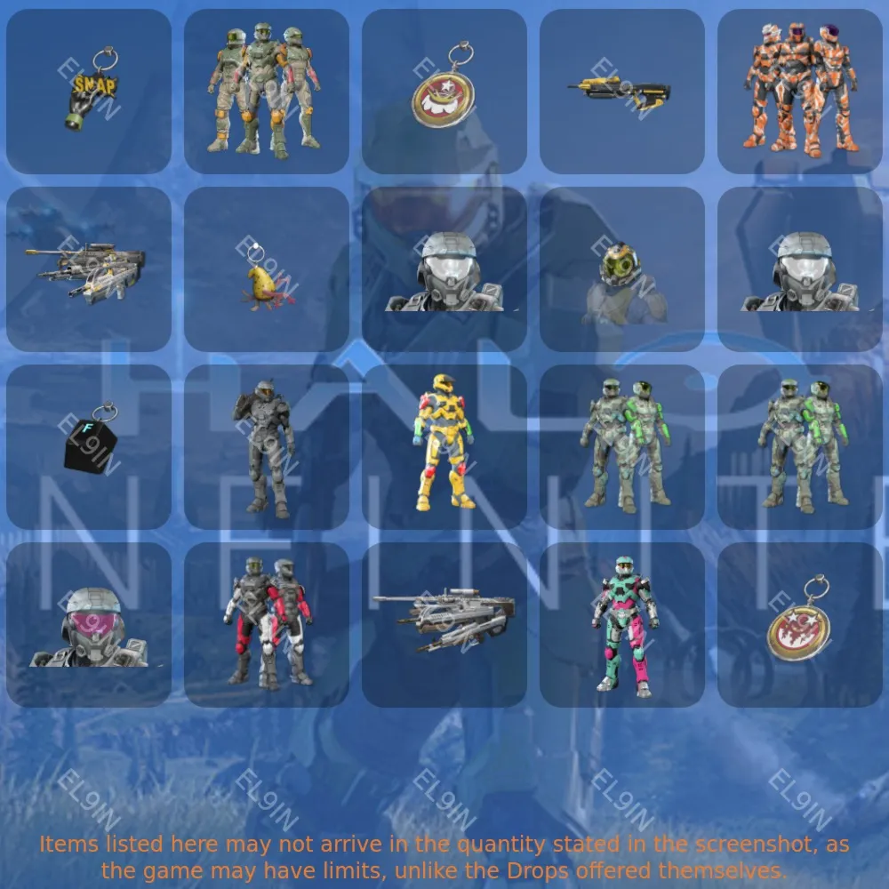 🏅Halo Infinite💡Твич Дропсы🏆20 предметов + 🎁