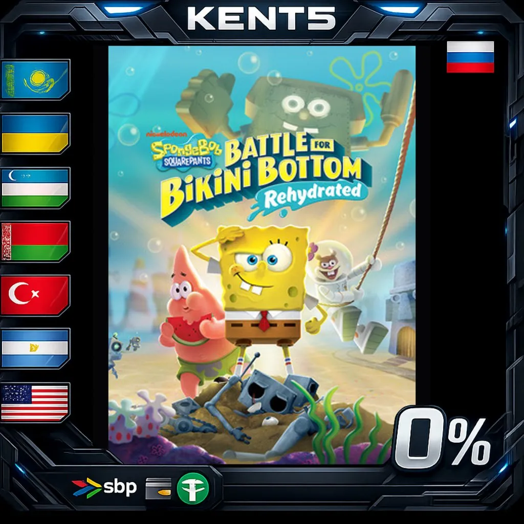 SpongeBob SquarePants: Battle for Bikini Bottom - Rehydrated - Steam Gift