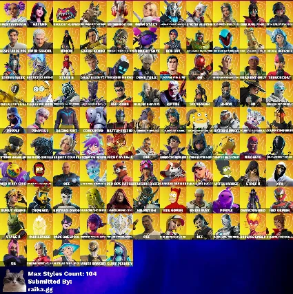 Автовыдача • FN (Все Платформы) • 202 скина + 1250 VB • Полный доступ