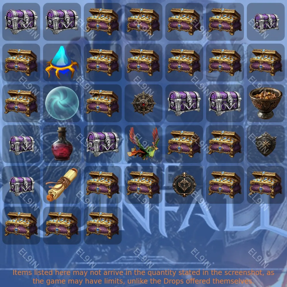 📢The Quinfall📈Твич Дропсы💥38 предметов + 🎁