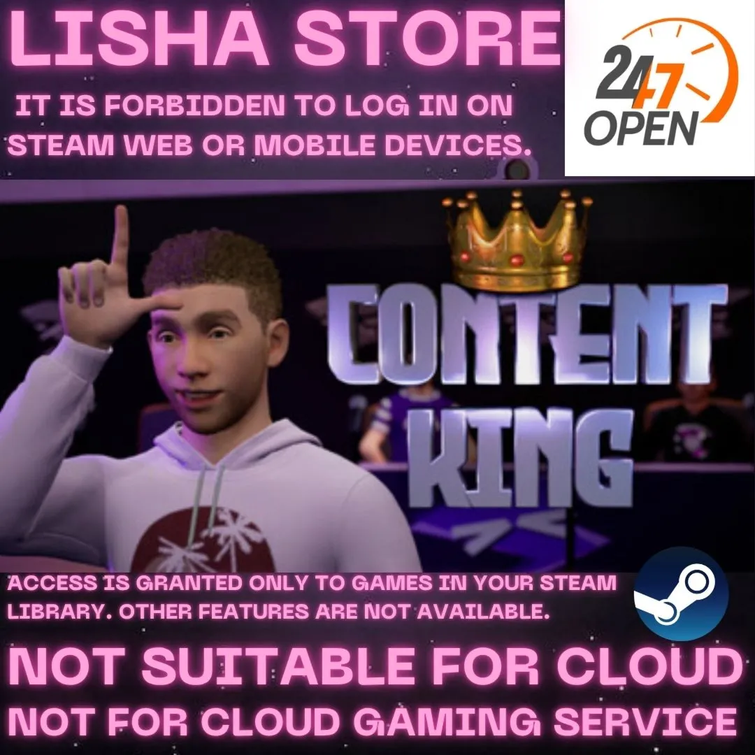 Content King Стим Оффлайн На 90 дней