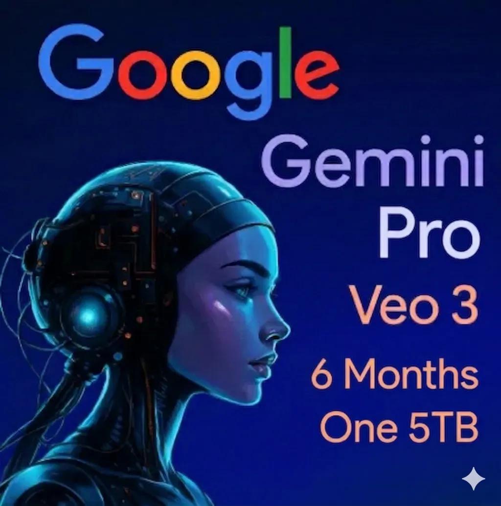 Google AI PRO на 6 месяцев | Gemini 3.1 PRO, Nano Banana Pro, Veo 3.1, NotebookLM Pr