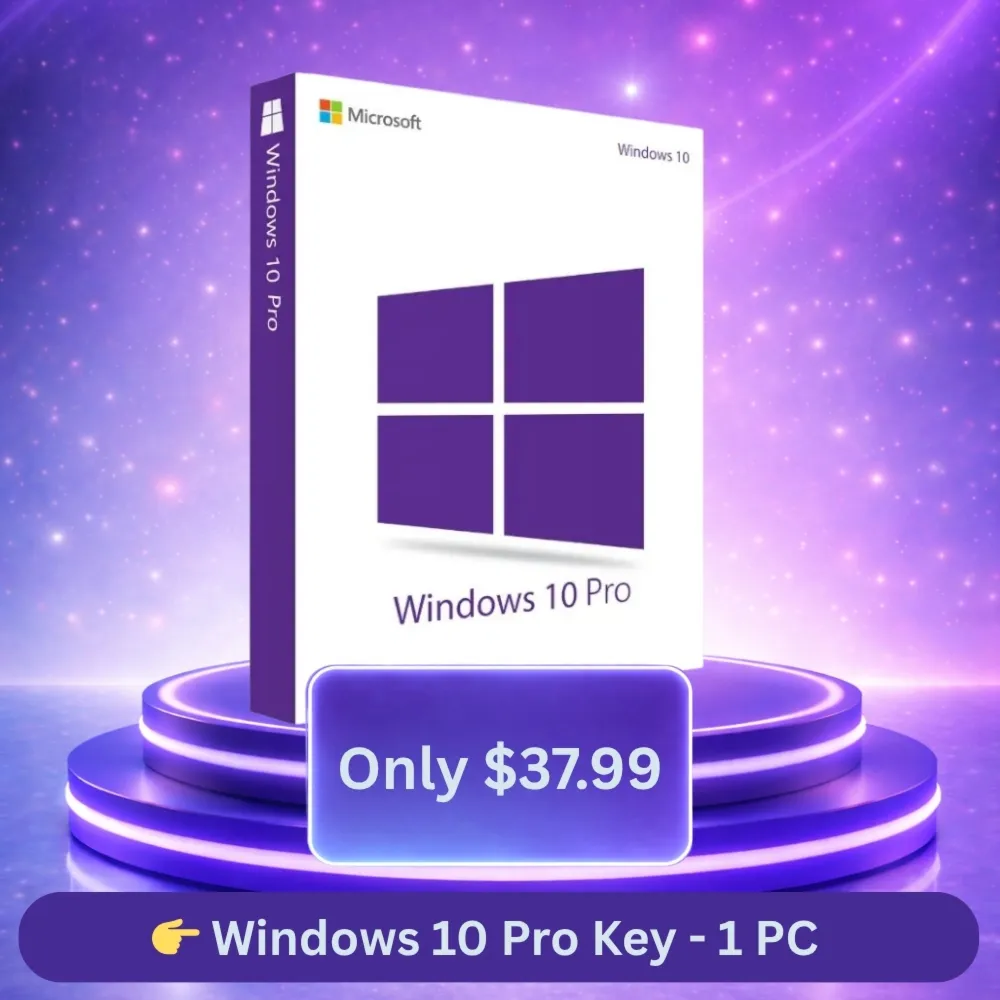 Windows 10 Pro – Ключ активации для 1 ПК – Автоматическая доставка