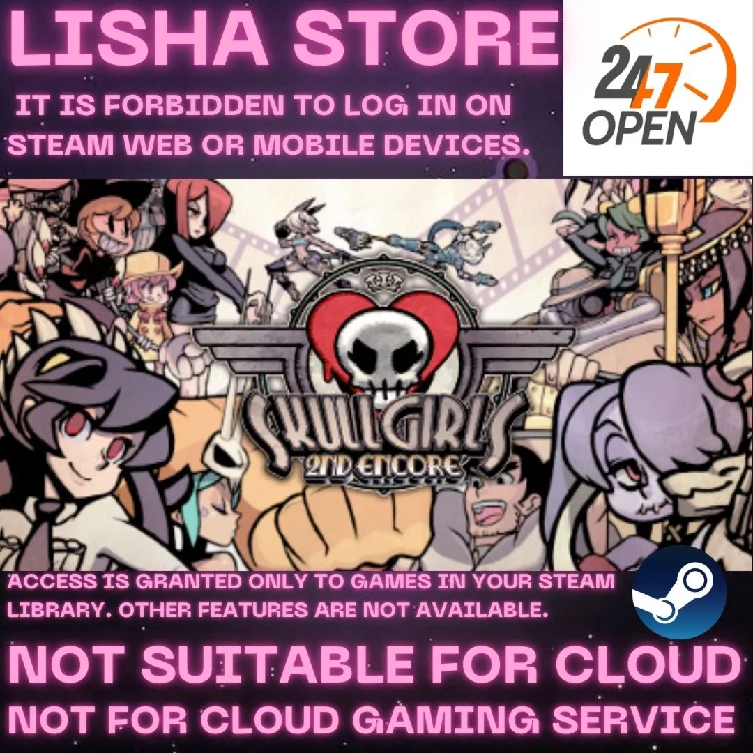Skullgirls 2nd Encore Стим Оффлайн На 90 дней