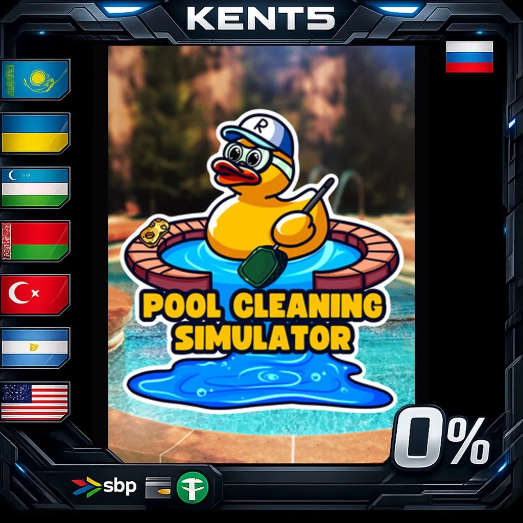 Pool Cleaning Simulator  - Dirtiest game of the Summer - Steam Gift
