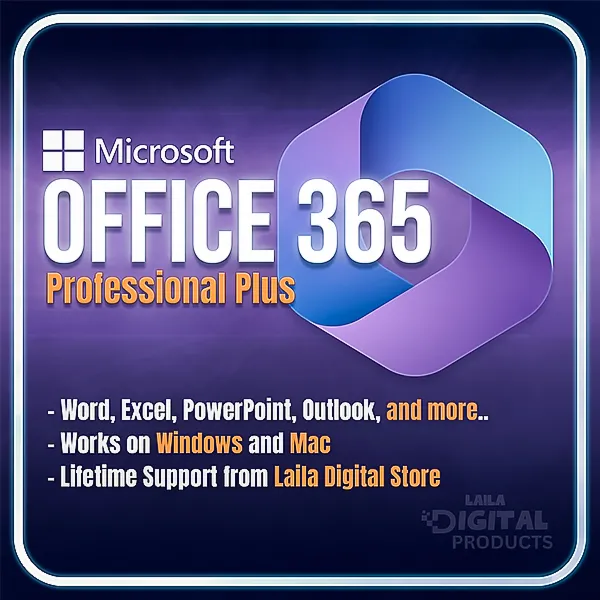 Office 365 Pro Plus – Полный доступ – Word, Excel, PowerPoint – 5 устройств – Авто