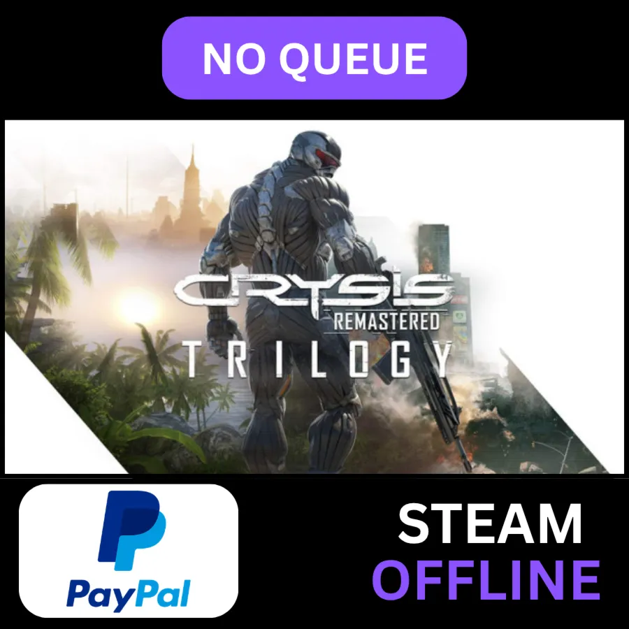 Crysis Remastered Trilogy 1 + 2 + 3 | STEAM | PAYPAL