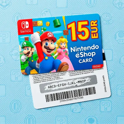 Nintendo 15 EUR (Nintendo Switch Ключ)