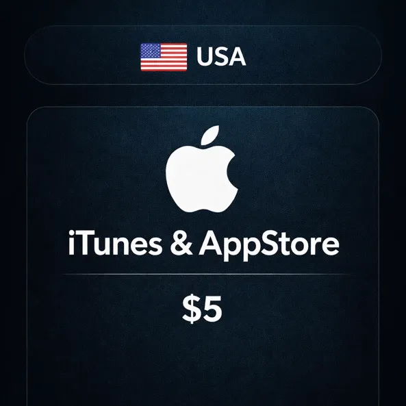 🍎 Подарочная карта Apple iTunes (USA) 5$
