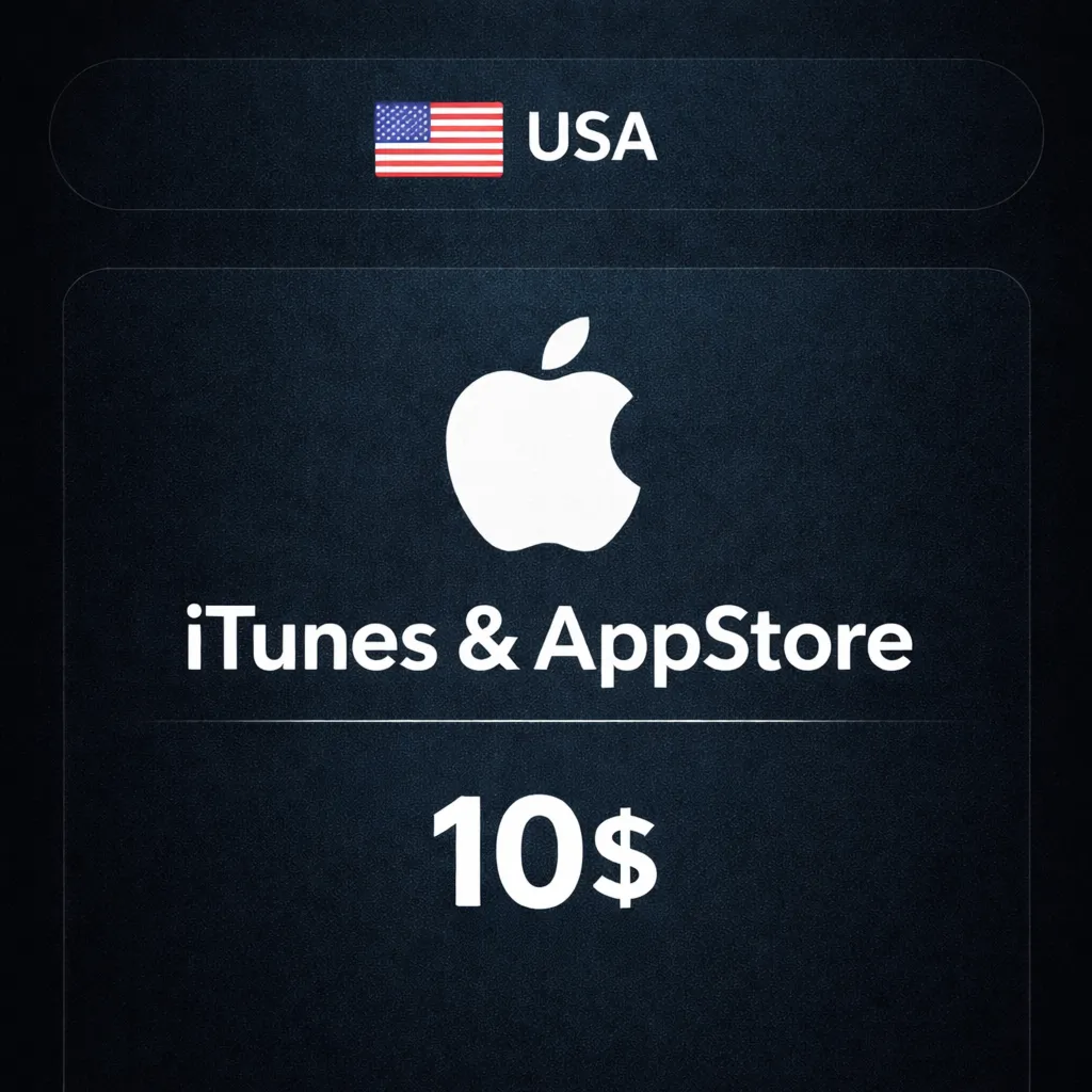 🍎 Подарочная карта Apple iTunes (USA) 10$