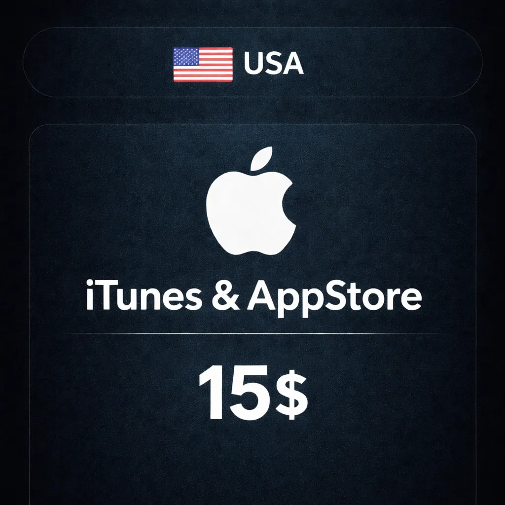 🍎 Подарочная карта Apple iTunes (USA) 15$