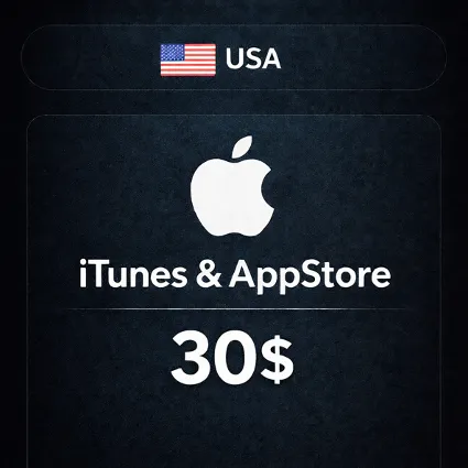🍎 Подарочная карта Apple iTunes (USA) 30$