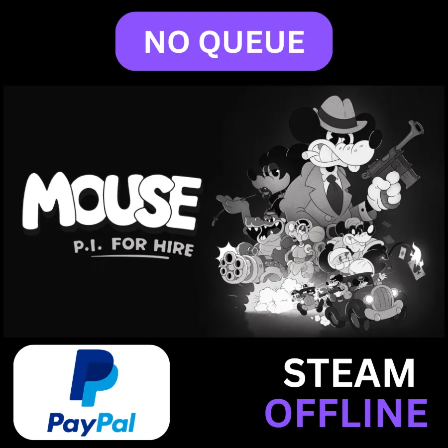 MOUSE: P.I. For Hire Deluxe Edition | STEAM | PAYPAL